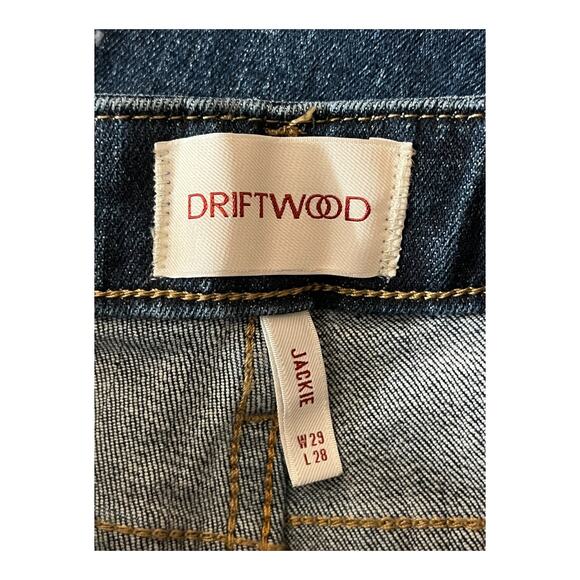 Driftwood Jeans Jackie High rise bluebell fleur size 29x28 - Picture 5 of 6